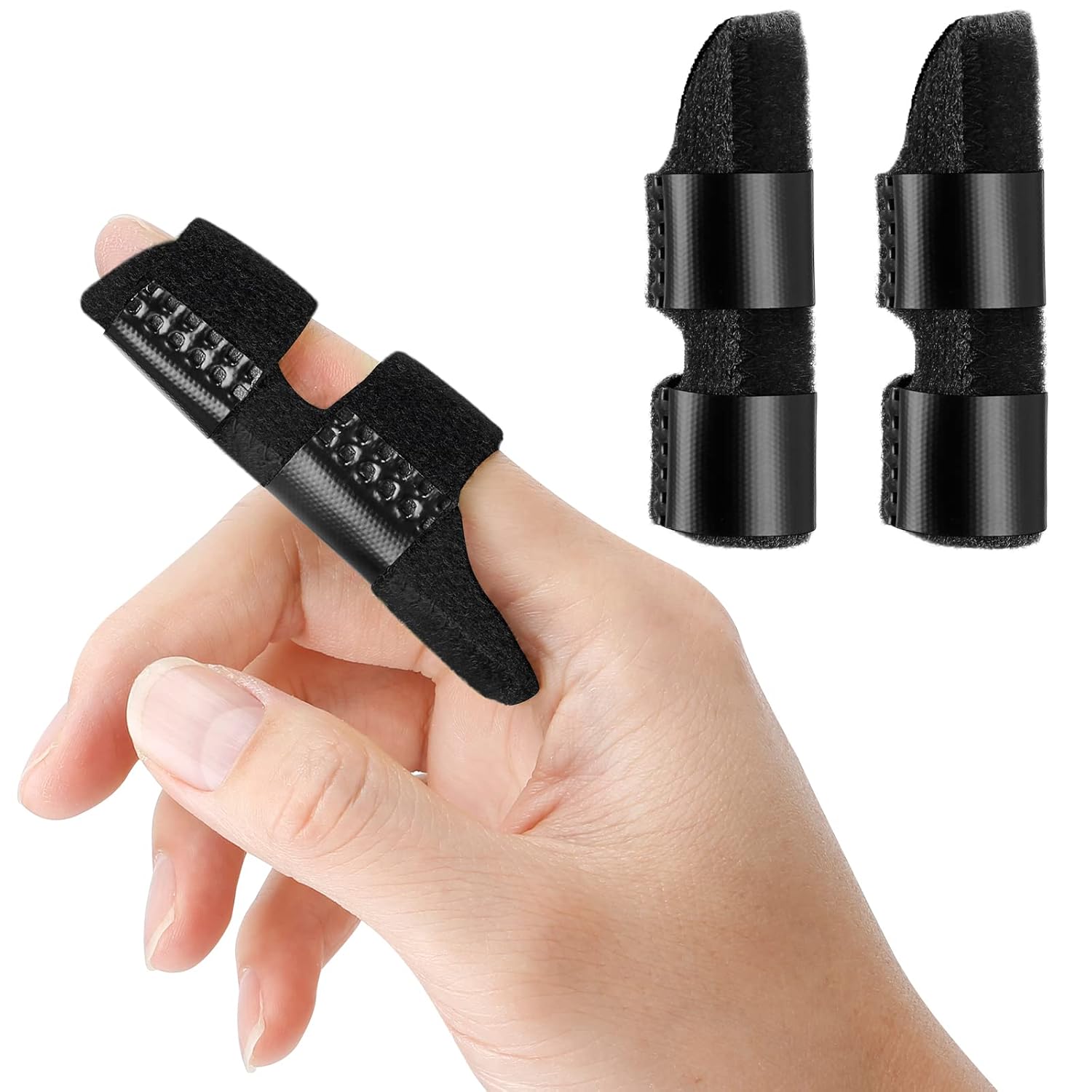 Moicainy 2Pcs Finger Splints for Arthritis,Finger Splints for Trigger