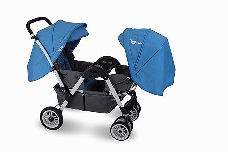 twin stroller facing each other
