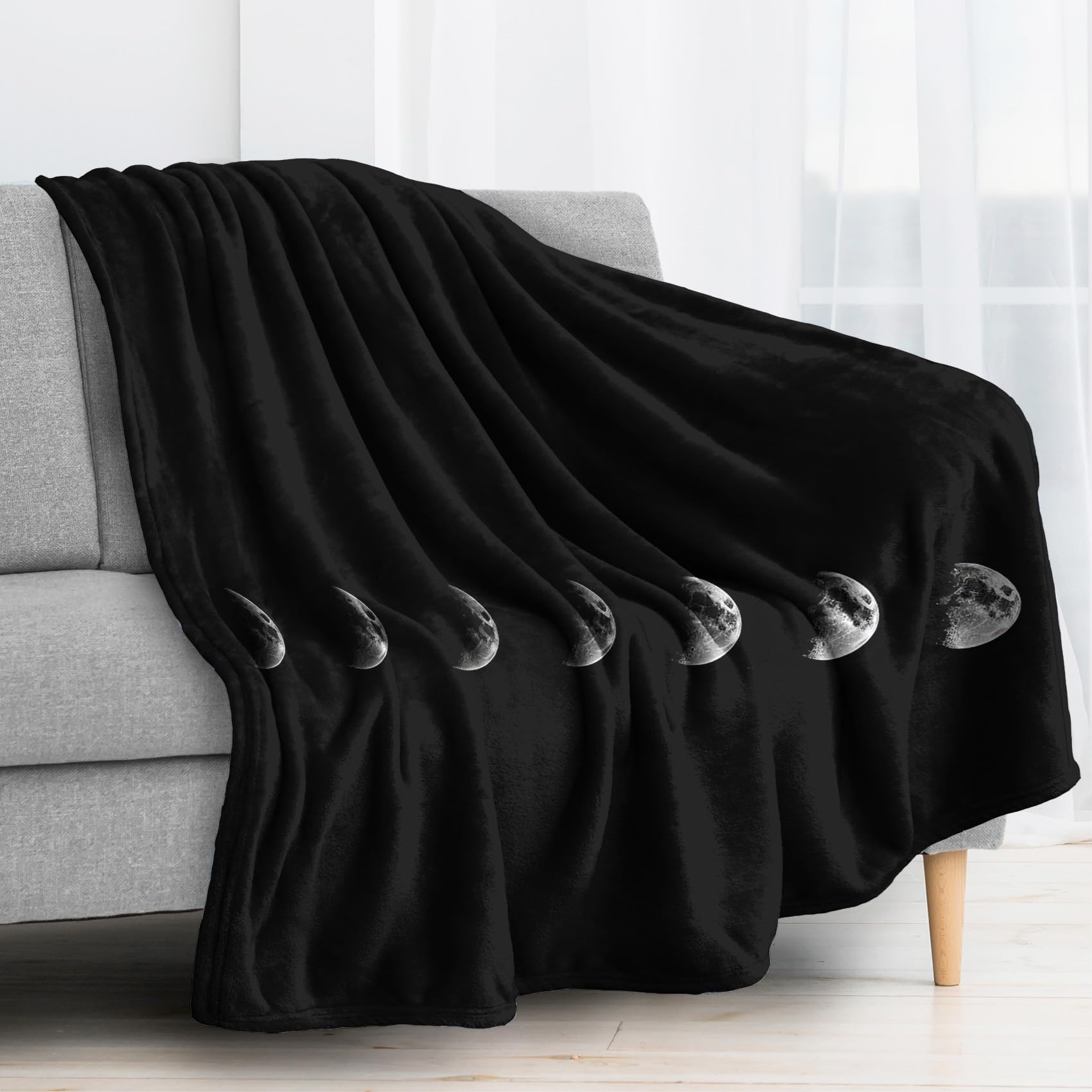 Couverture en flanelle super douce, chaude et moelleuse en flanelle avec motif chat siamois - Cadeau pour garçons, filles, enfants, adolescents, adultes, canapé - 203,2 x 152,4 cm