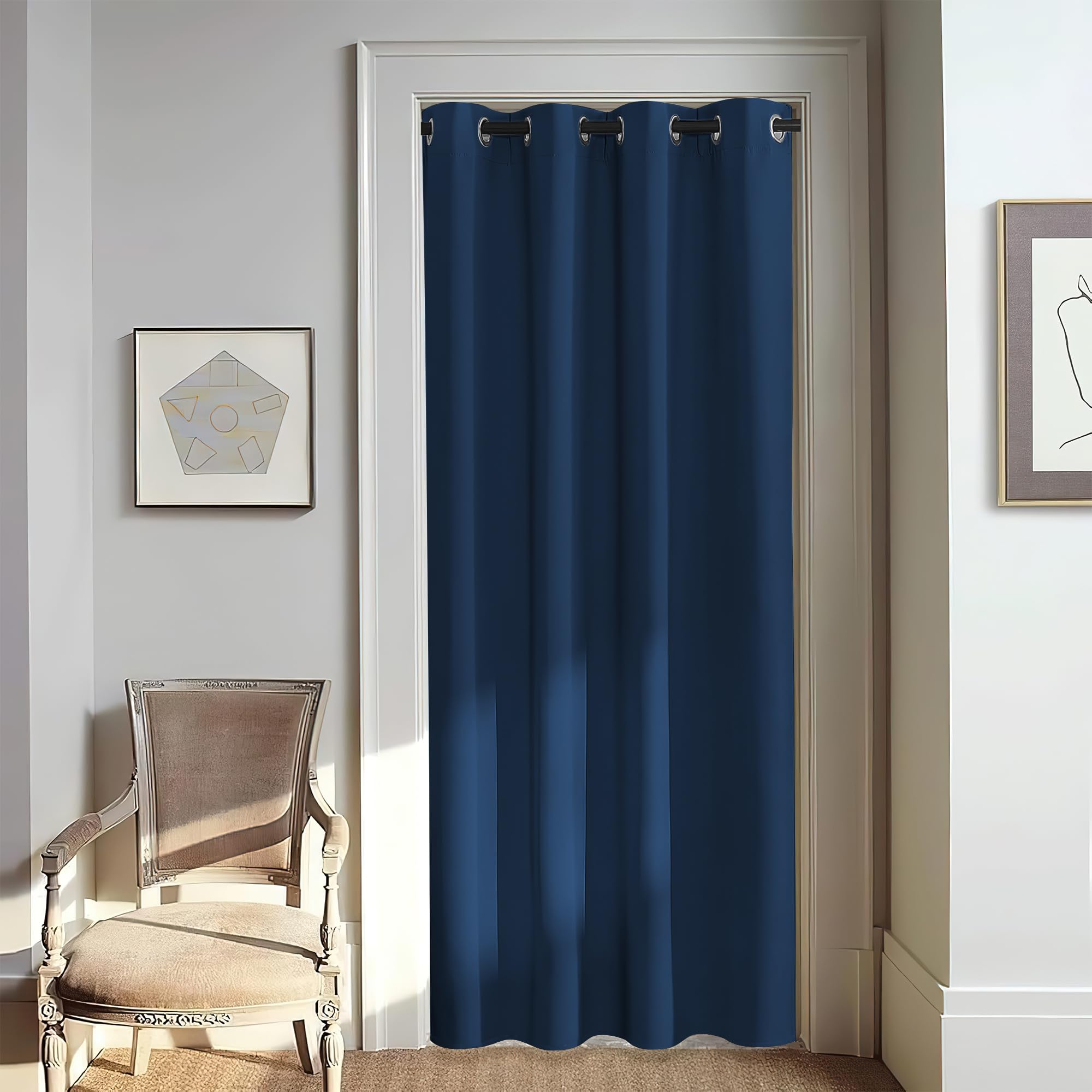 Amazon.com: NICETOWN Door Curtain for Closet Doors 80 Inches Long