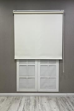Stor Perde  thal Mat Polyester, Beyaz, 60 x 200