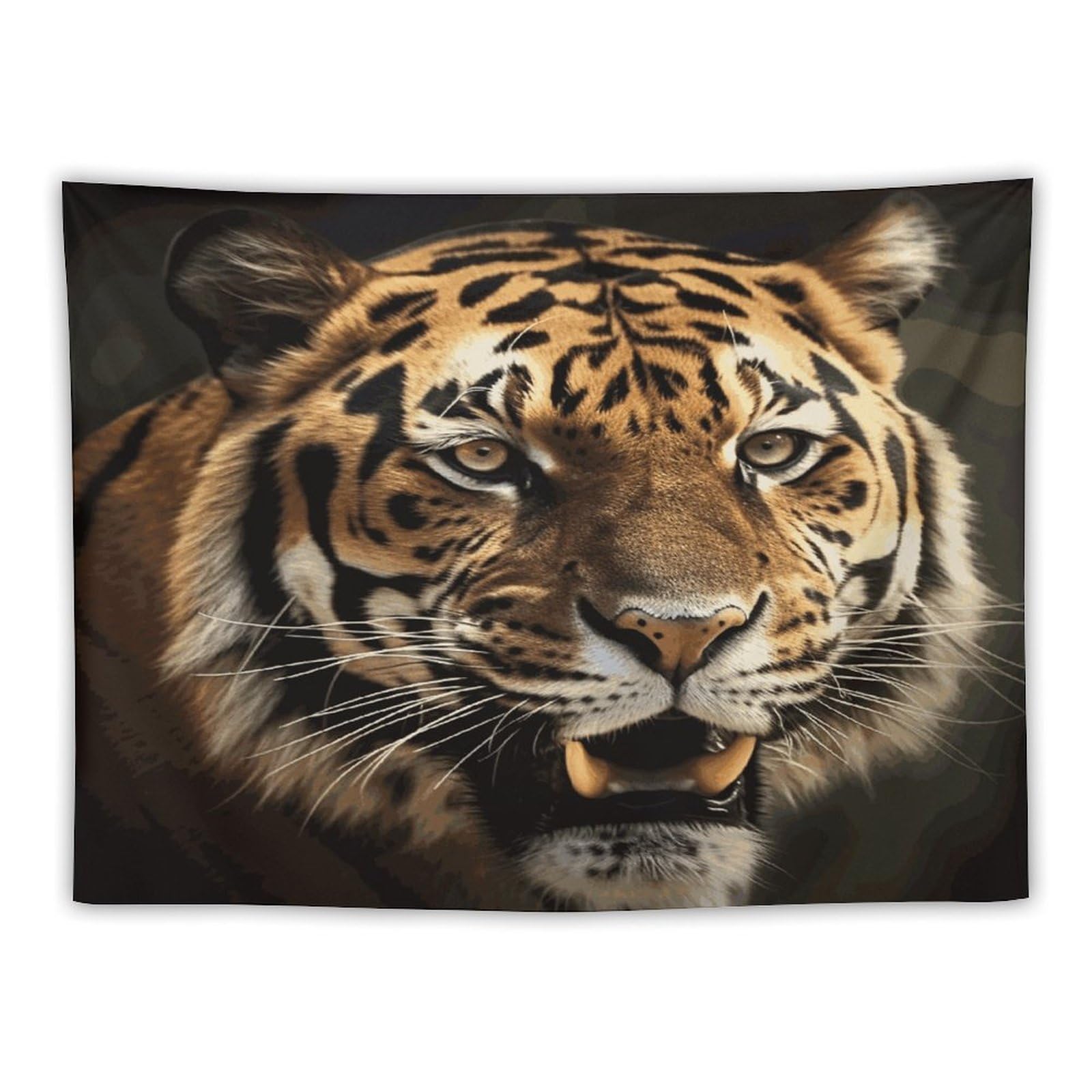 LDGSUPH Tiger Tapestry Wall Hanging Decor Anti-fading Aesthetic Wall Tapestries Fashion Wall Blanket Decor Modern Wall Art Tapestry for Bedroom Home Decor 30"x40"