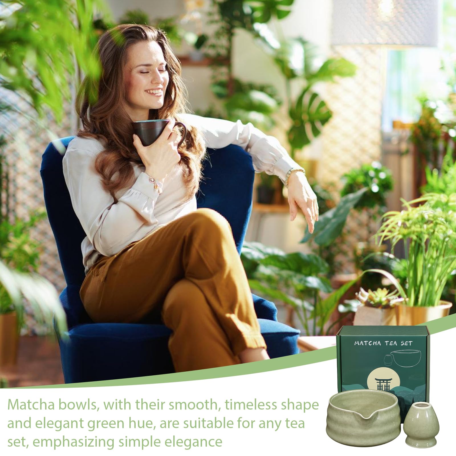 2 szt. miska matcha: 18 OZ ręcznie robiona matcha chawan miska matcha na ceremonię matcha miska ceramiczna matcha z dziobkiem, zielona