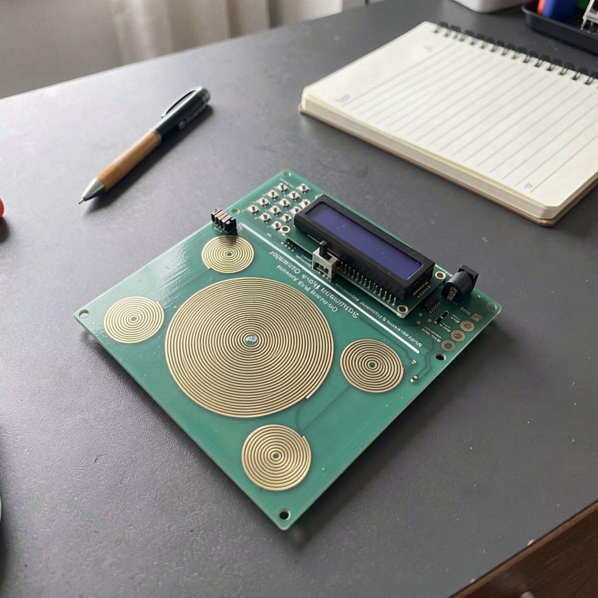 Generador Ajustable 0,01 Hz-100 Khz, Modulación de Cinco Anillos