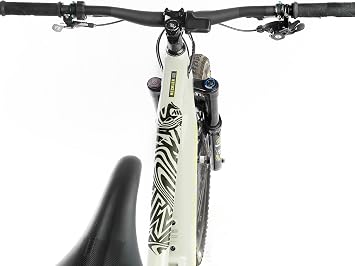 واقي إطار دراجة MTB - قرص العسل 380 ميكرون PVC - واقي عالمي للمنحدرات والتحمل - مجموعة مكونة من 18 قطعة - Combat Camo White