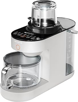 JOYOUNG 1200ml Food Blender, White, 8 Functions, Quick Vegan Milk in 3 Minutes
