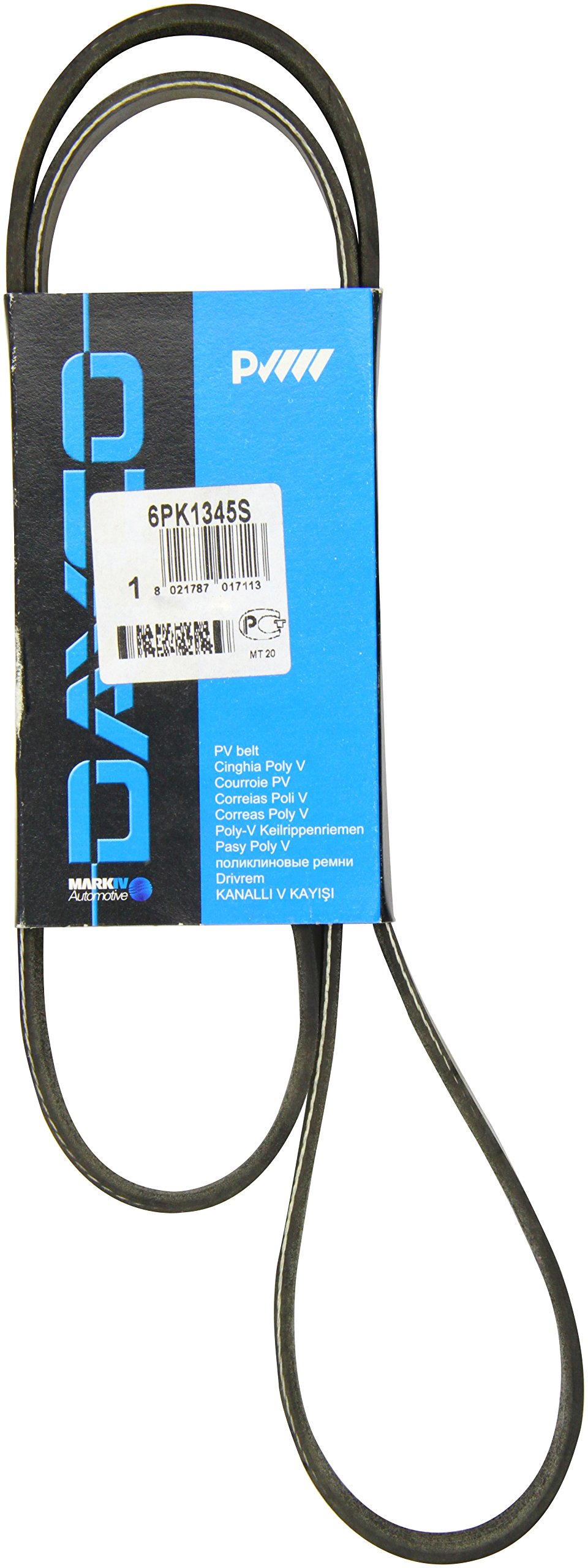 Dayco 6PK1345S Keilrippenriemen