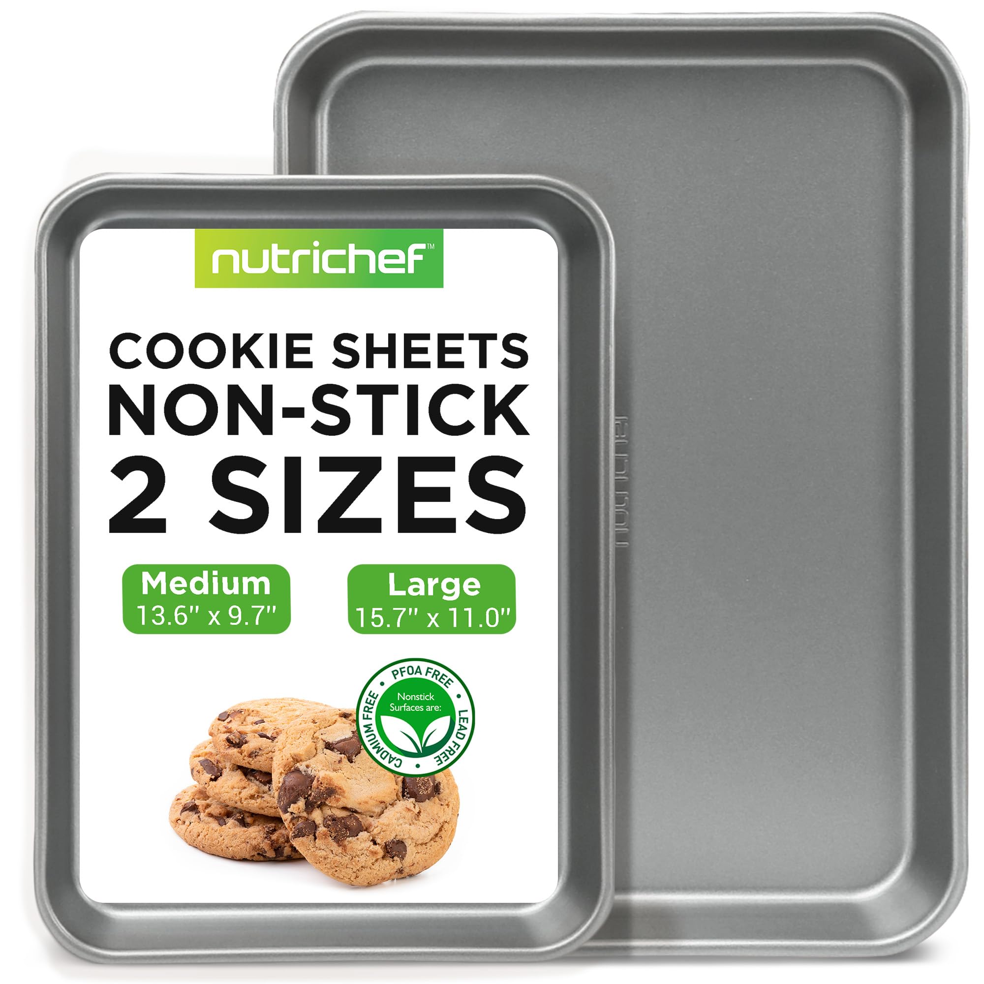 Plateau four en acier au carbone Nutrichef pour cuisiner des biscuits en famille