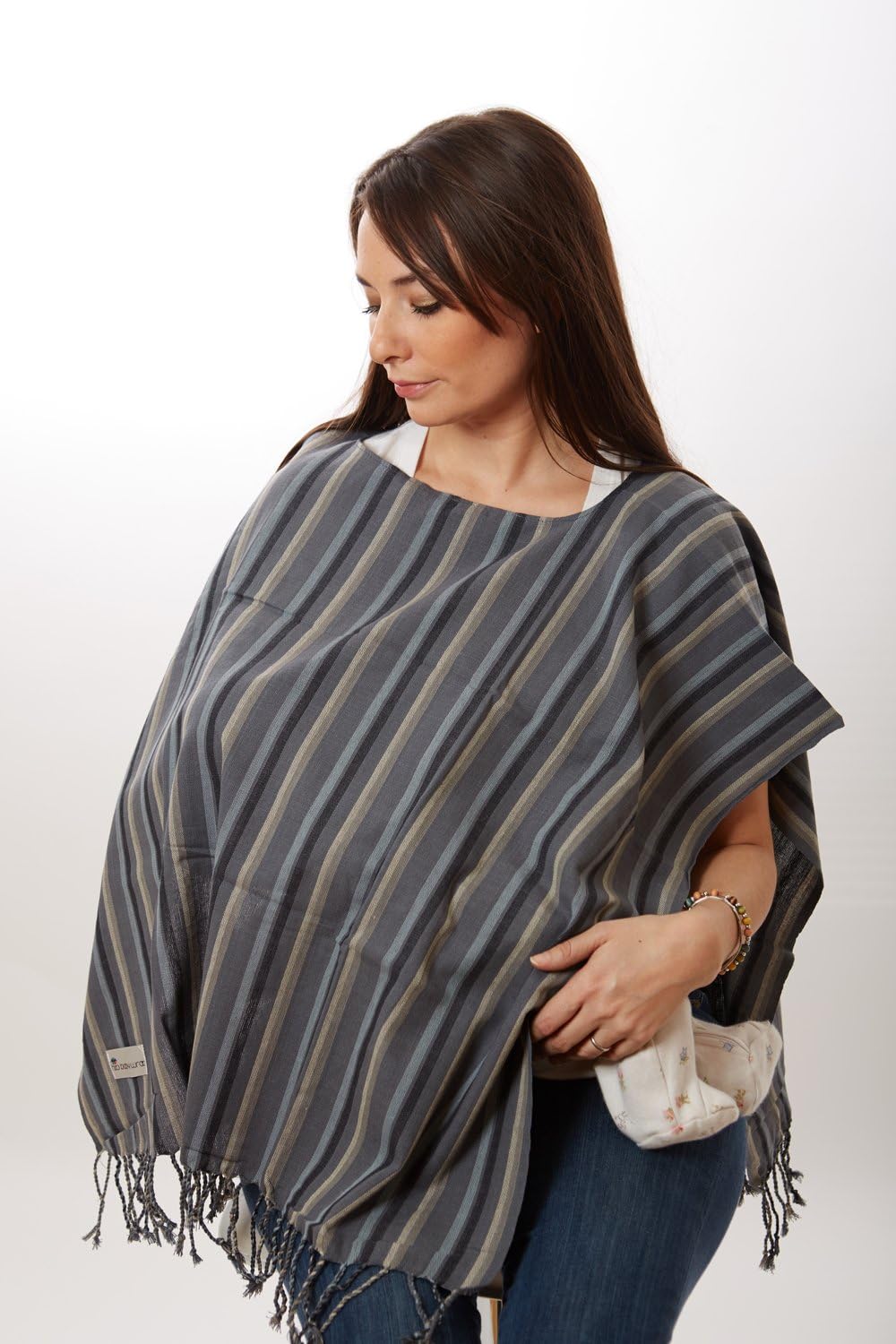 Hip Baby Wrap Nursing Poncho - Nursing Cover for Breastfeeding (Rocky Mountain)