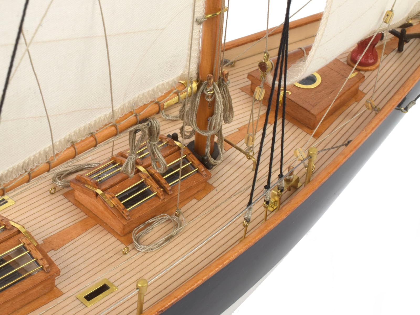 Artesanía Latina - Maquette de Bateau en Bois – Cotre de Course Français, Pen Duick - Modèle 22418N, Échelle 1:28 - Maquettes à Monter - Niveau Moyen