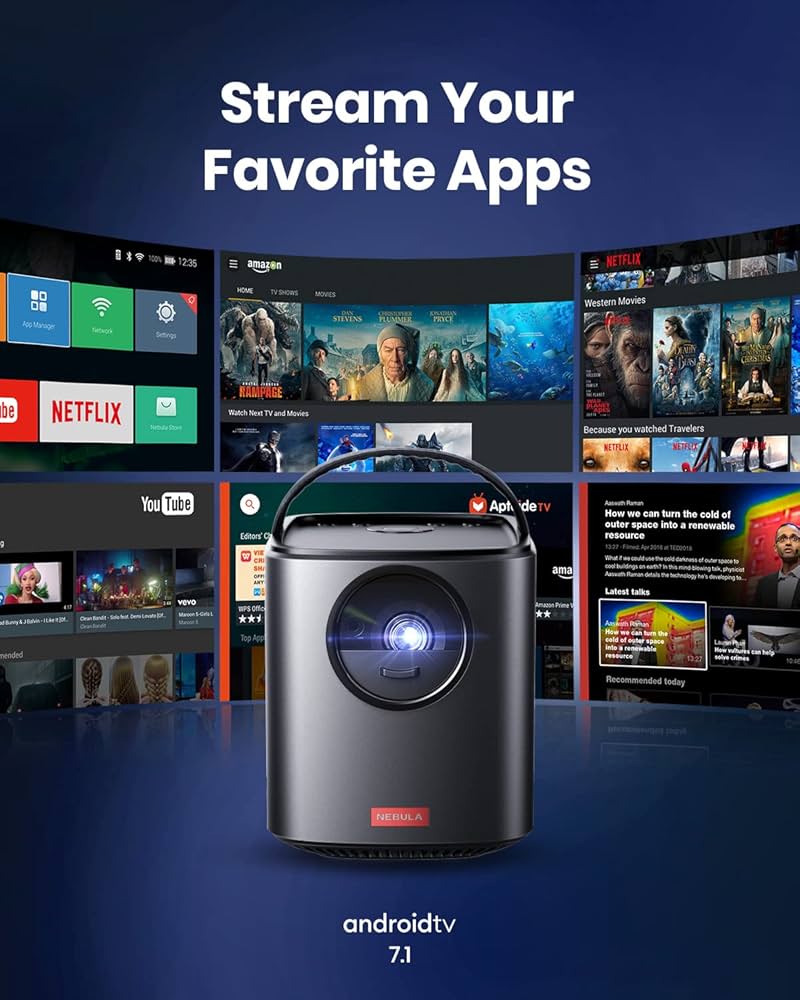 Amazon.com: NEBULA by Anker Mars II Pro 500 ANSI Lumen Portable