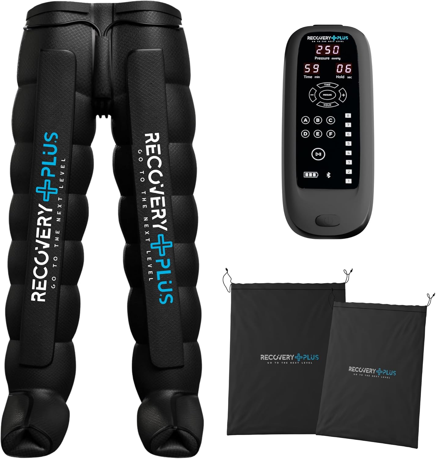 Botas de presoterapia Recovery Plus RP 8.0 Pro con ocho cámaras
