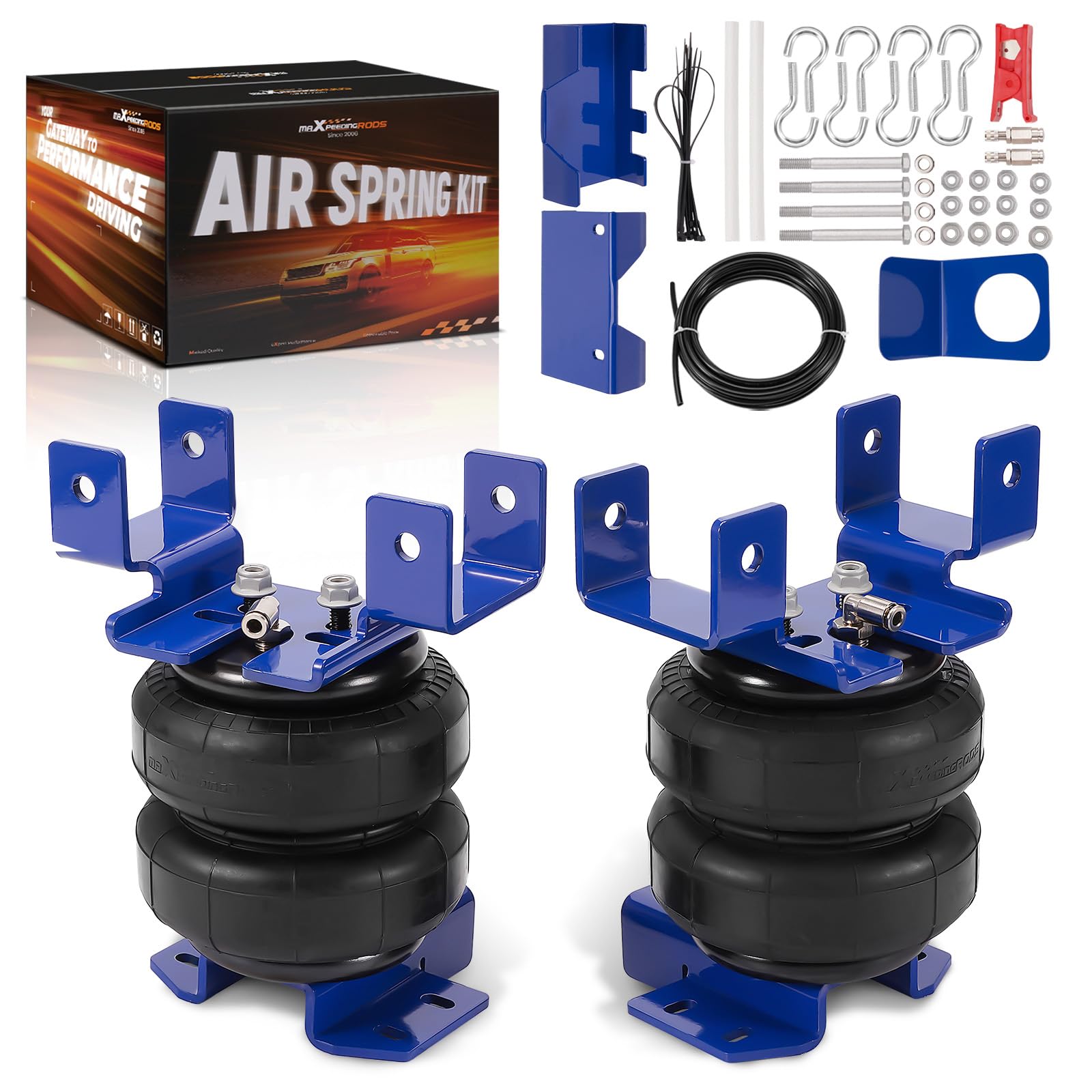 maXpeedingrods Air Suspension Kit with mounting brackets