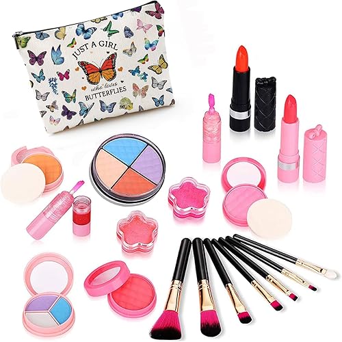 Miniatura 3 de Bolsa de maquillaje animal, Varios colores, Mariposas