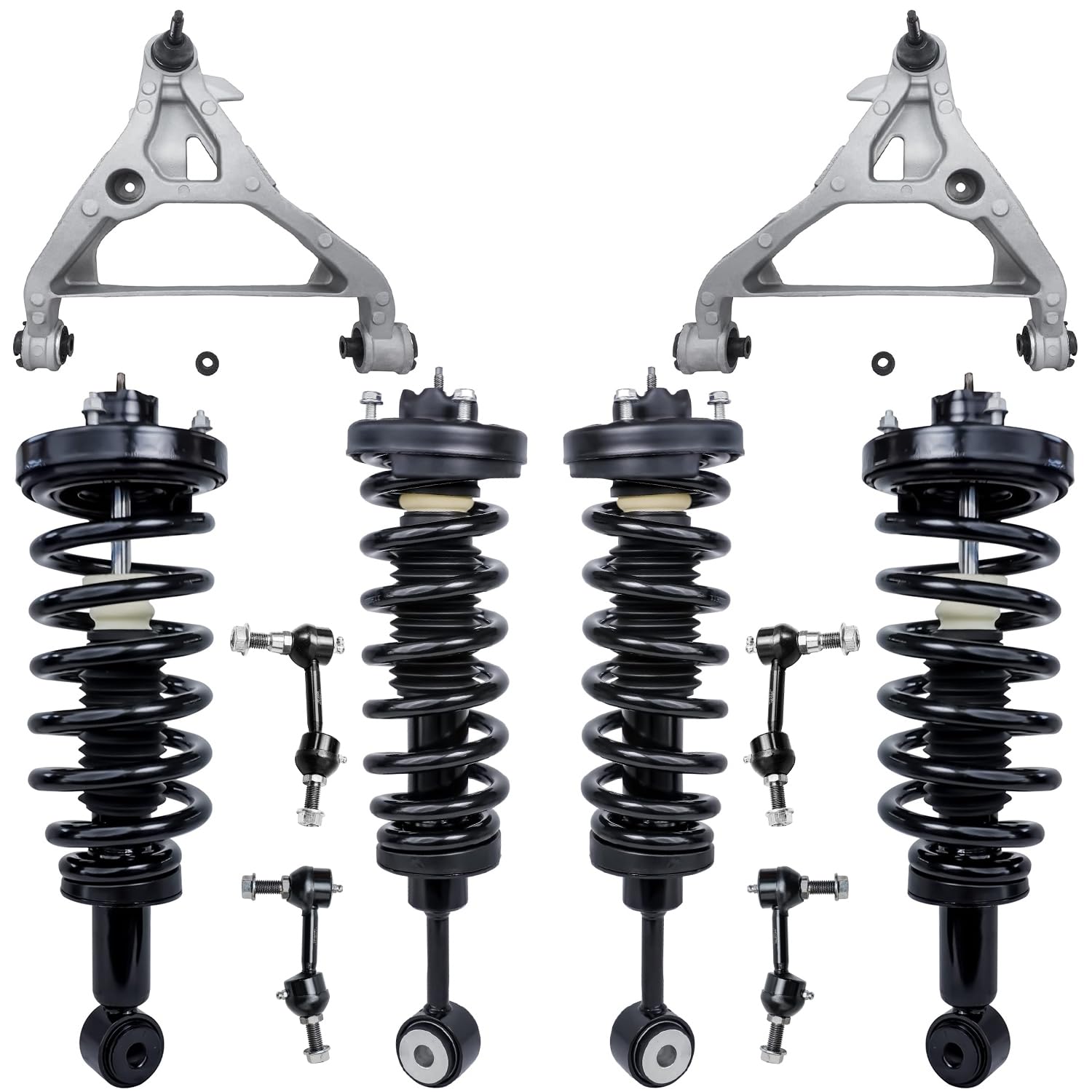 Detroit Axle - 10pc Suspension Kit for Ford Expedition Lincoln Navigator