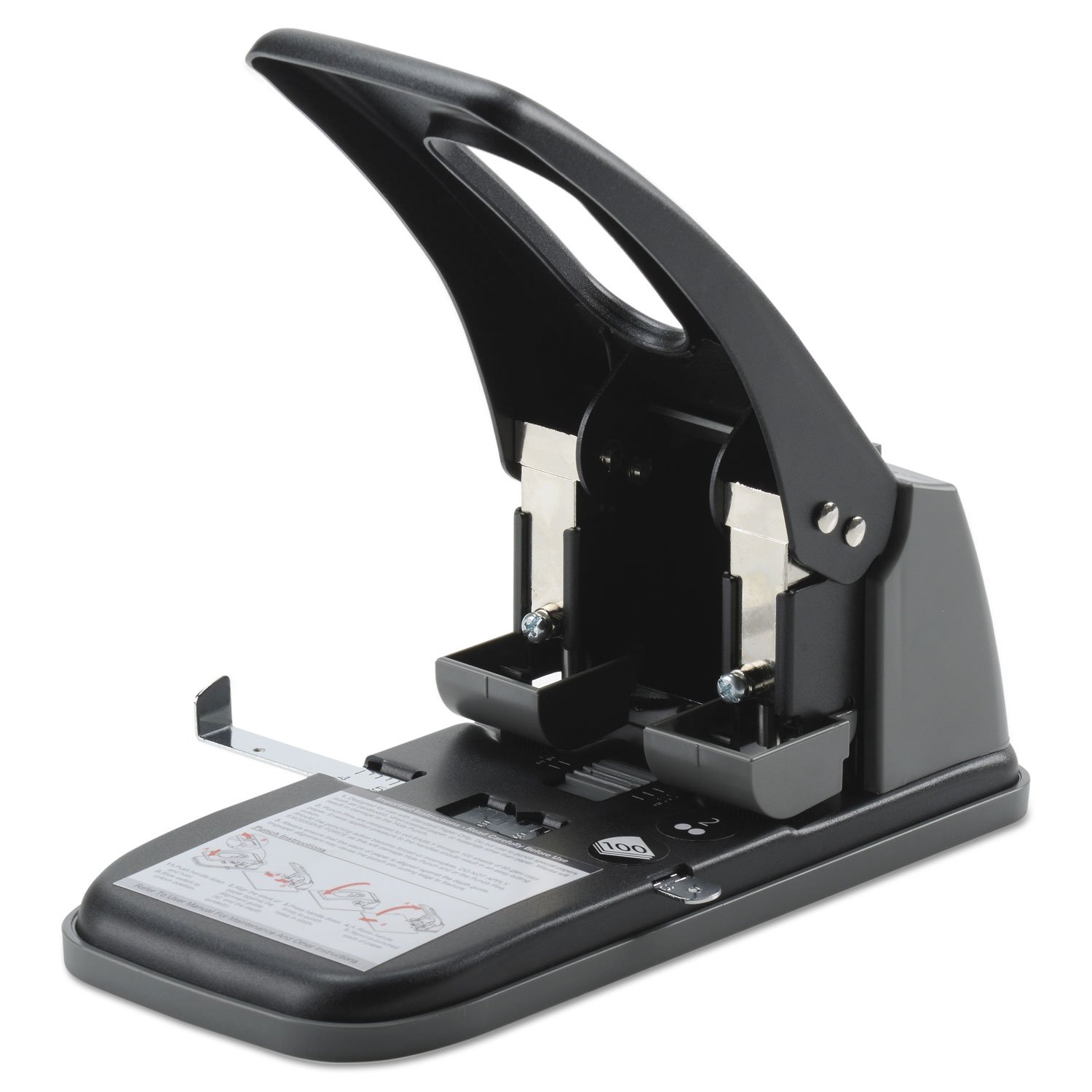 Perfurador de 2 furos Swingline, perfuração de furo, alta