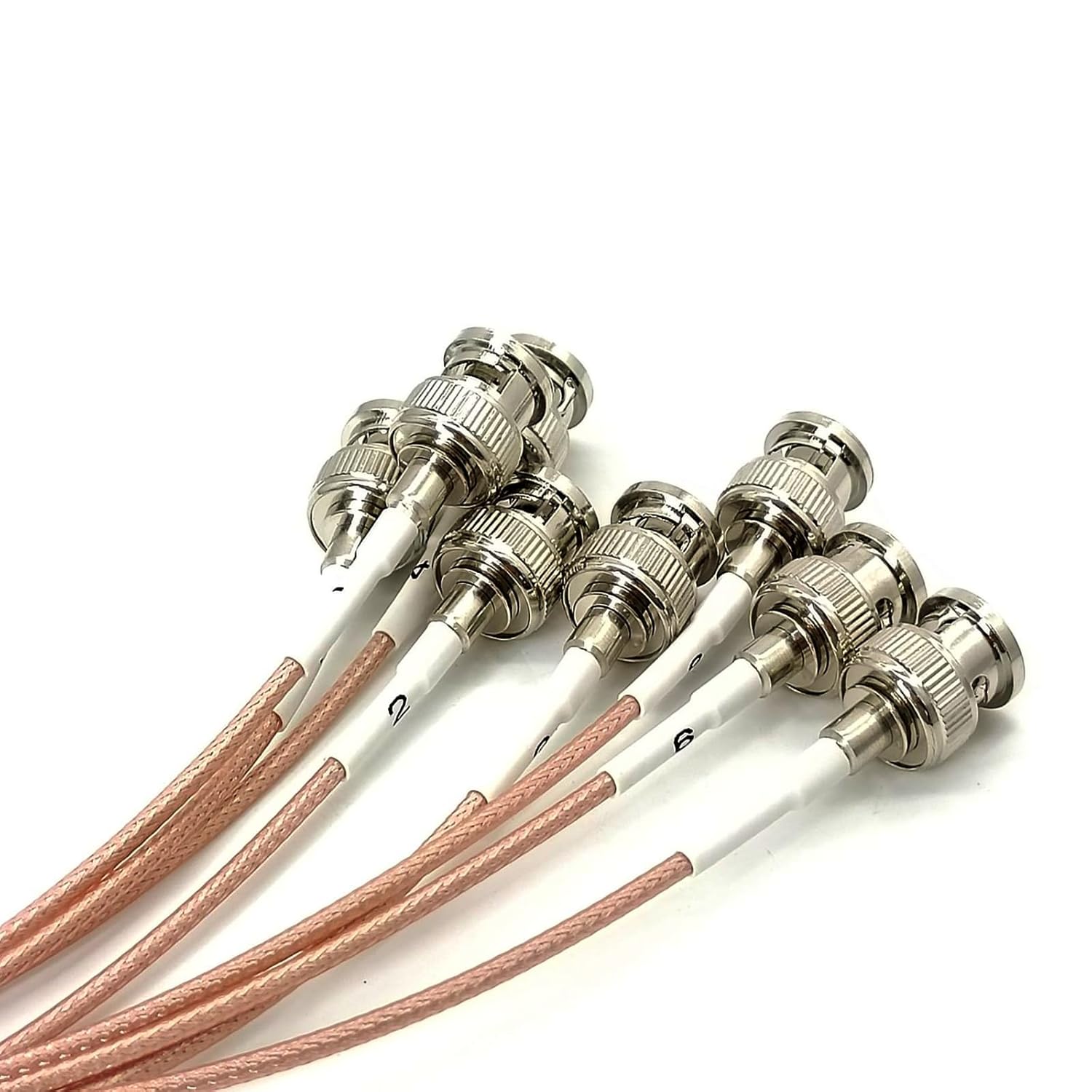 D-Sub 25 Pin Female 1 to 8 BNC Connector Male Straight Cable 50CM