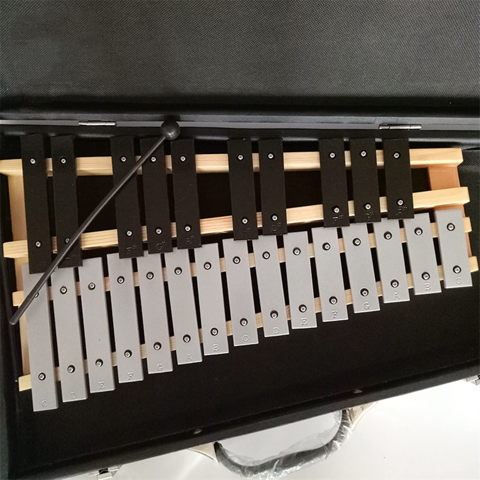 Percussão Musical Piastra In Alluminio Pianista Bussare Pianoforte Strumento A Percussione Prima Educazione Piastra In Alluminio Pianista Bussare Pianoforte Piccolo Carillon Xilofoni