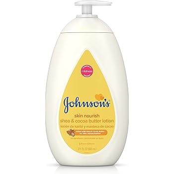 johnson's baby lotion vanilla oatmeal