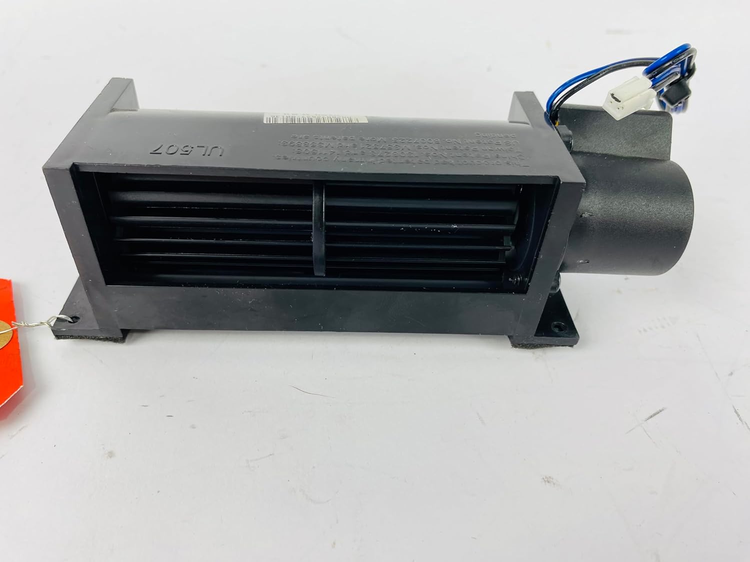 Front view of the PFTL12820.0 treadmill console fan, showing the air intake grille.