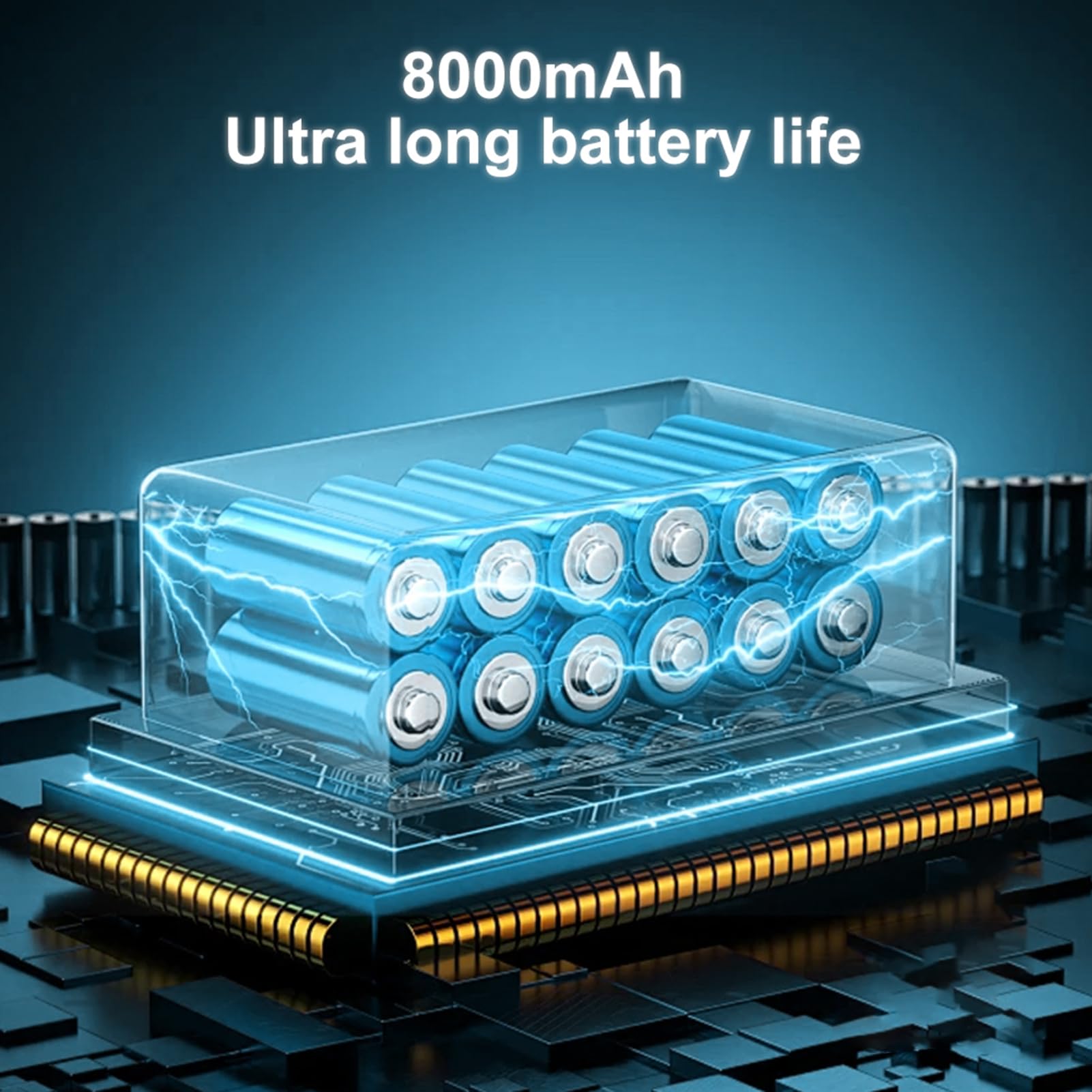 Naroote Spolverino Elettrico, 140.000 Giri/min, Soffiatore a Batteria Ricaricabile Regolabile a 3 velocità con Ugello per Aspirazione con Luce Display, per la Pulizia della Tastiera del