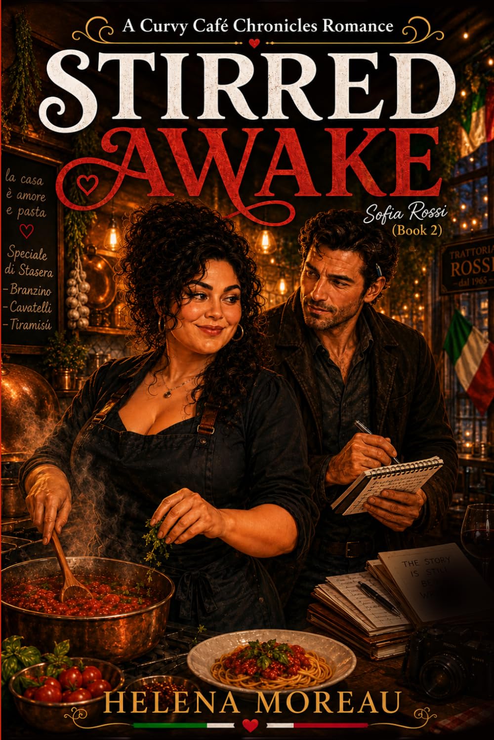 Stirred Awake: A Small Restaurant, a Man Who Pays Attention, and the Hardest Thing She's Ever Made (Curvy Café Chronicles Book 2)