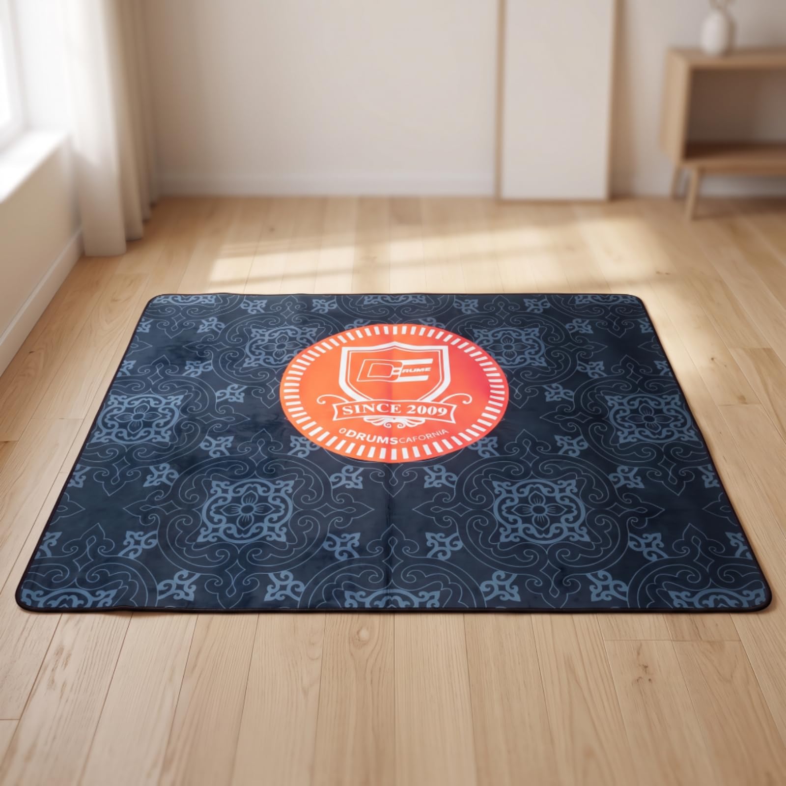 Tapis Percussion Résistant Tapis Percussion Électronique Robuste pour Studio D'enregistrement, Maison