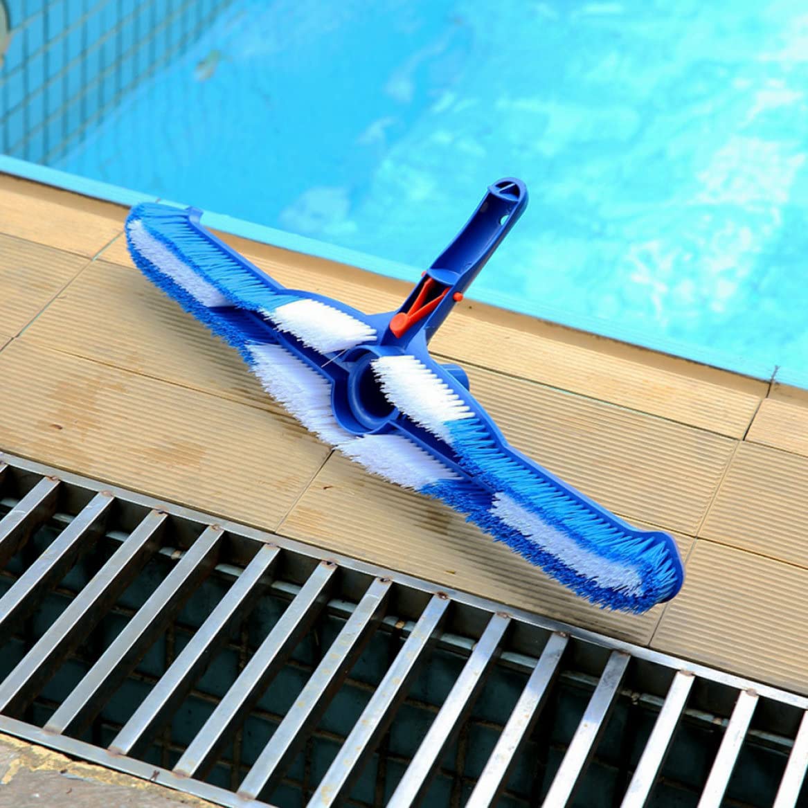 Pool-Bürstenkopf, Schwimmbad-Reinigungswerkzeug, Kunststoff-Saugkopf zum Reinigen von Schwimmböden, Wänden, Fliesen, Stufen, 50, 8 cm, Nr. 1