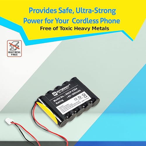 Miniatura 5 de Lenmar CBB688 - Batería inalámbrica para teléfono (4 baterías SDCP-C354)