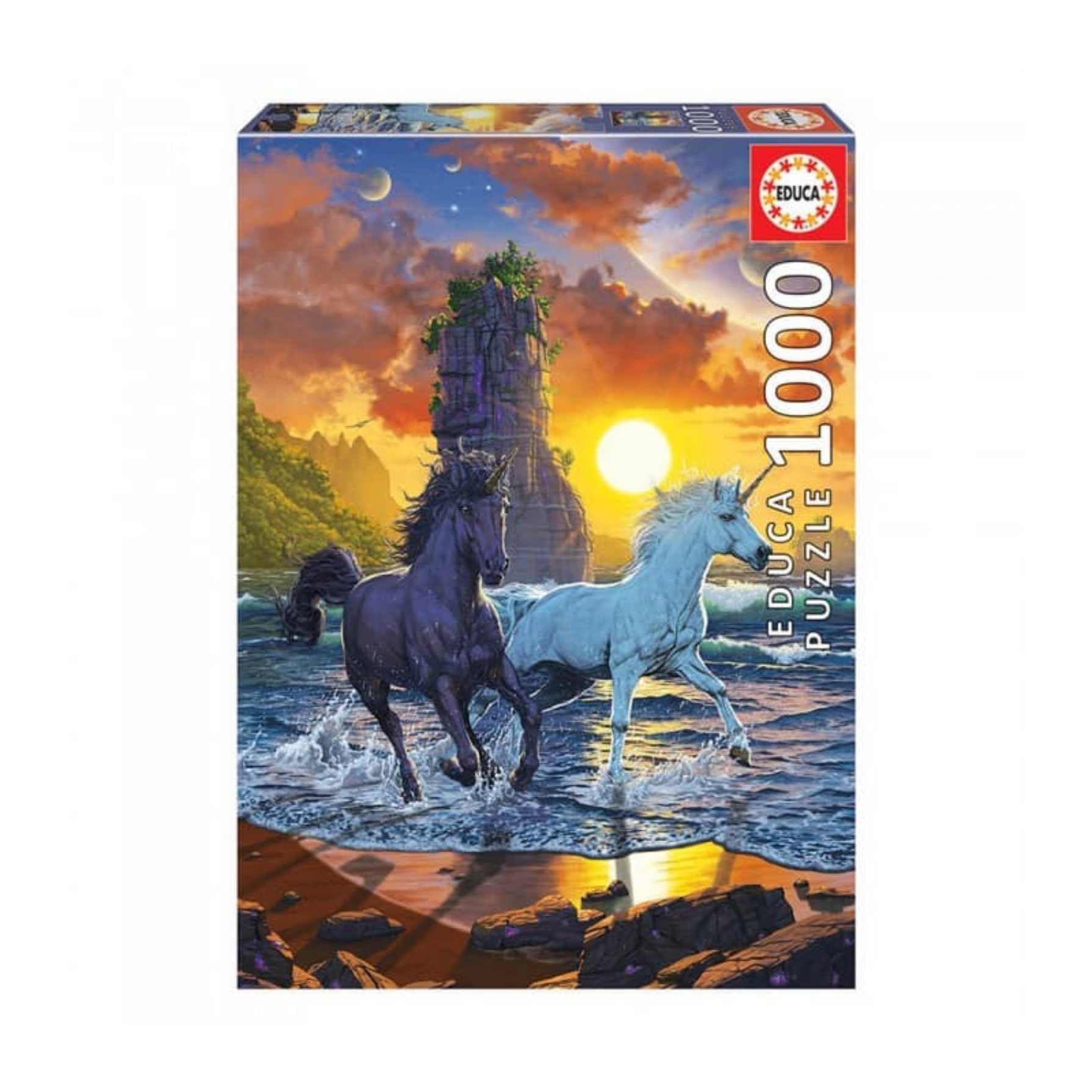 Unicorns On Beach, Vincent Hie 1000-Piece Puzzle