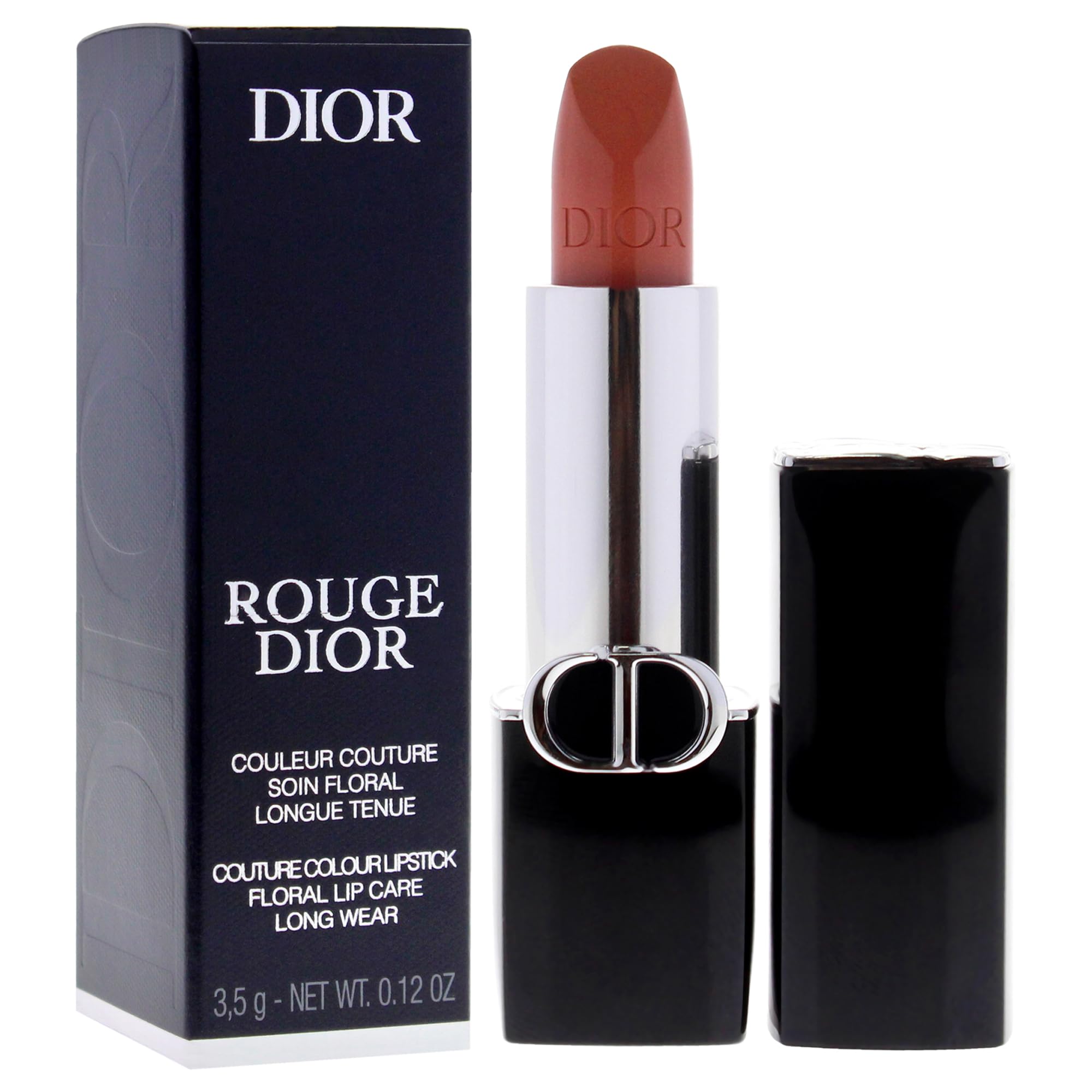 Rouge Dior Couture Satin Lipstick - 219 Rose Montaigne by Christian Dior for Women - 0.12 oz Lipstick (Refillable)
