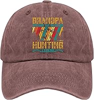 Vista 10 de Dad Hats GGRANDPA The MRN The Myth The Hunting Legend Gorra de béisbol, divertida gorra para hombre