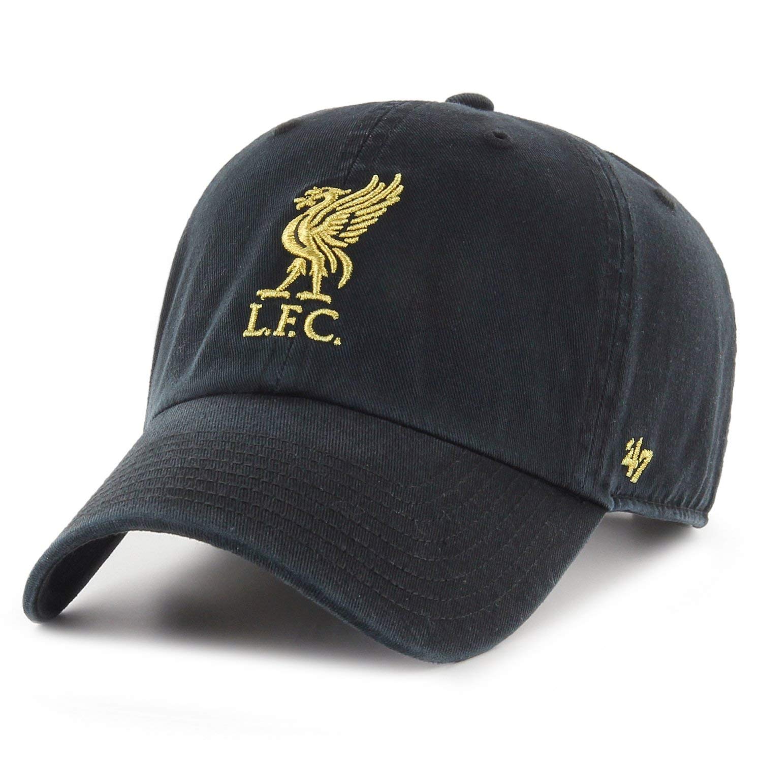 47 Brand Relaxed-Fit Cap - Clean UP FC Liverpool Black