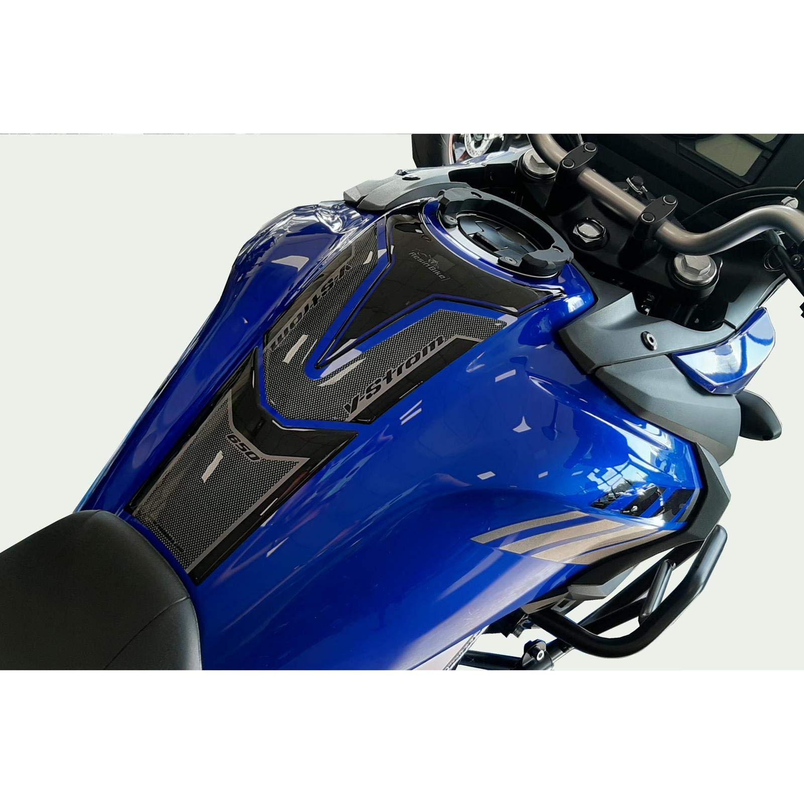 Autocollants Résine 3D Resin Bike Pour Suzuki V-Strom 650 XT ABS 2020-2021 - Protection Phare Avant