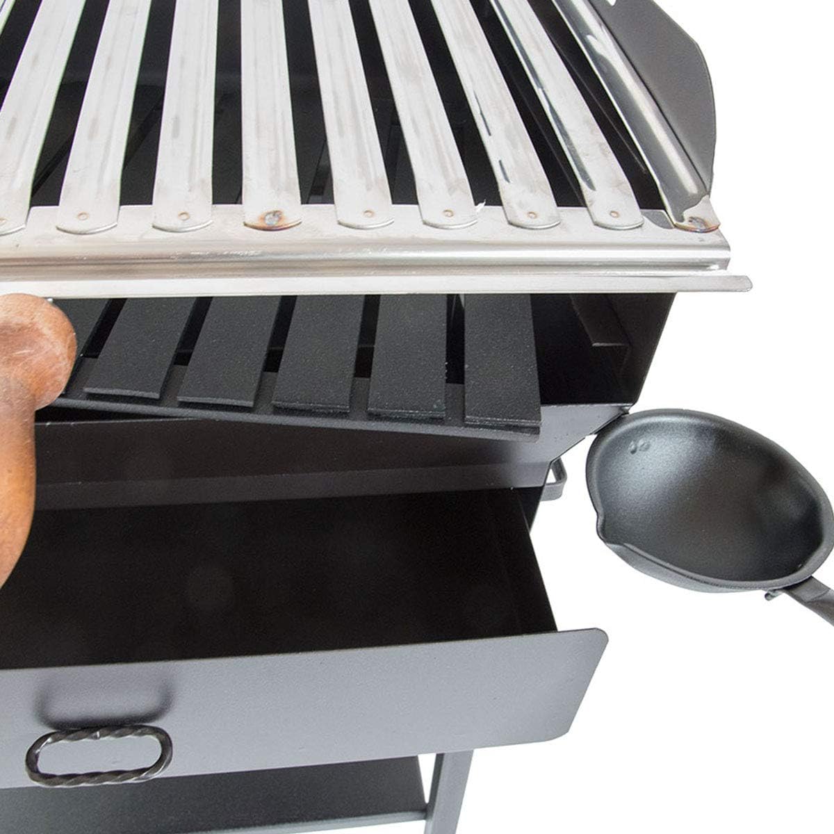 CRUCCOLINI Family Barbecue a Carbone, Nero, 50x40x92 cm CRUCCOLINI Family Barbecue a Carbone, Nero, 50x40x92 cm