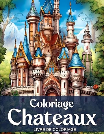 Coloriage Chateaux: Explorer des mondes enchantés dans un livre de