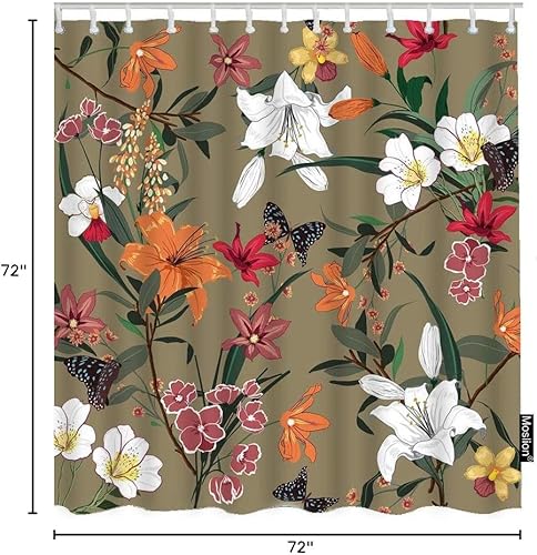 Miniatura 9 de Cortinas de ducha París de 72 x 72 pulgadas, pintura al óleo para amantes del otoño, besarse en la lluvia Francia, calle, torre Eiffel, cortinas de