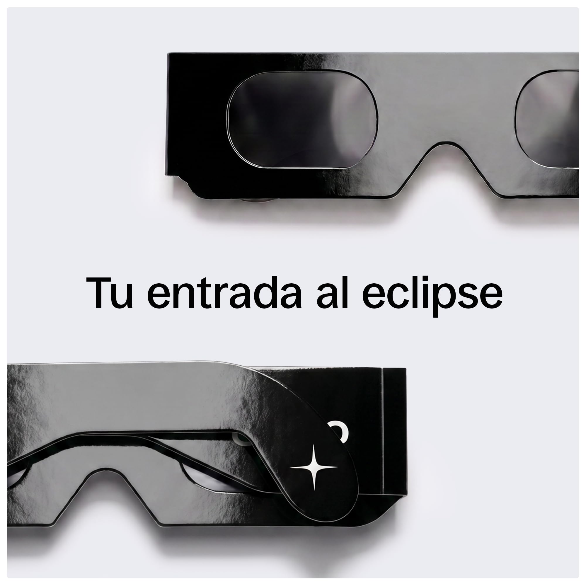 ORRO Gafas para Eclipse Solar de 40 mm, Pack de 2/6/12, Protección Ocular Certificada, Ensayadas según EN ISO 12312-2:2015, Marcado CE para Observación Directa del Sol - Ajuste Moderno