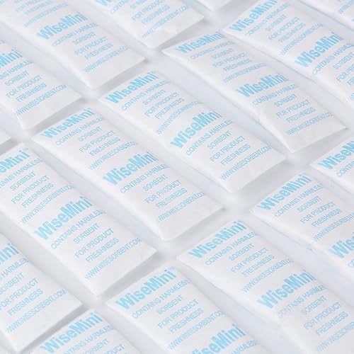 Miniatura 7 de Paquete de 600 paquetes de gel de sílice de 0.01 oz, paquetes desecantes, paquetes de gel de sílice, absorbentes de humedad para almacenamiento de