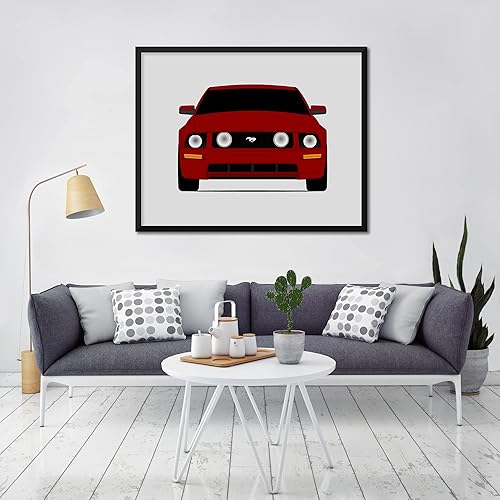 Miniatura 3 de Ford Mustang GT S197 (2005-2009) Inspired Poster Print Wall Art Decor Handmade (Unframed)