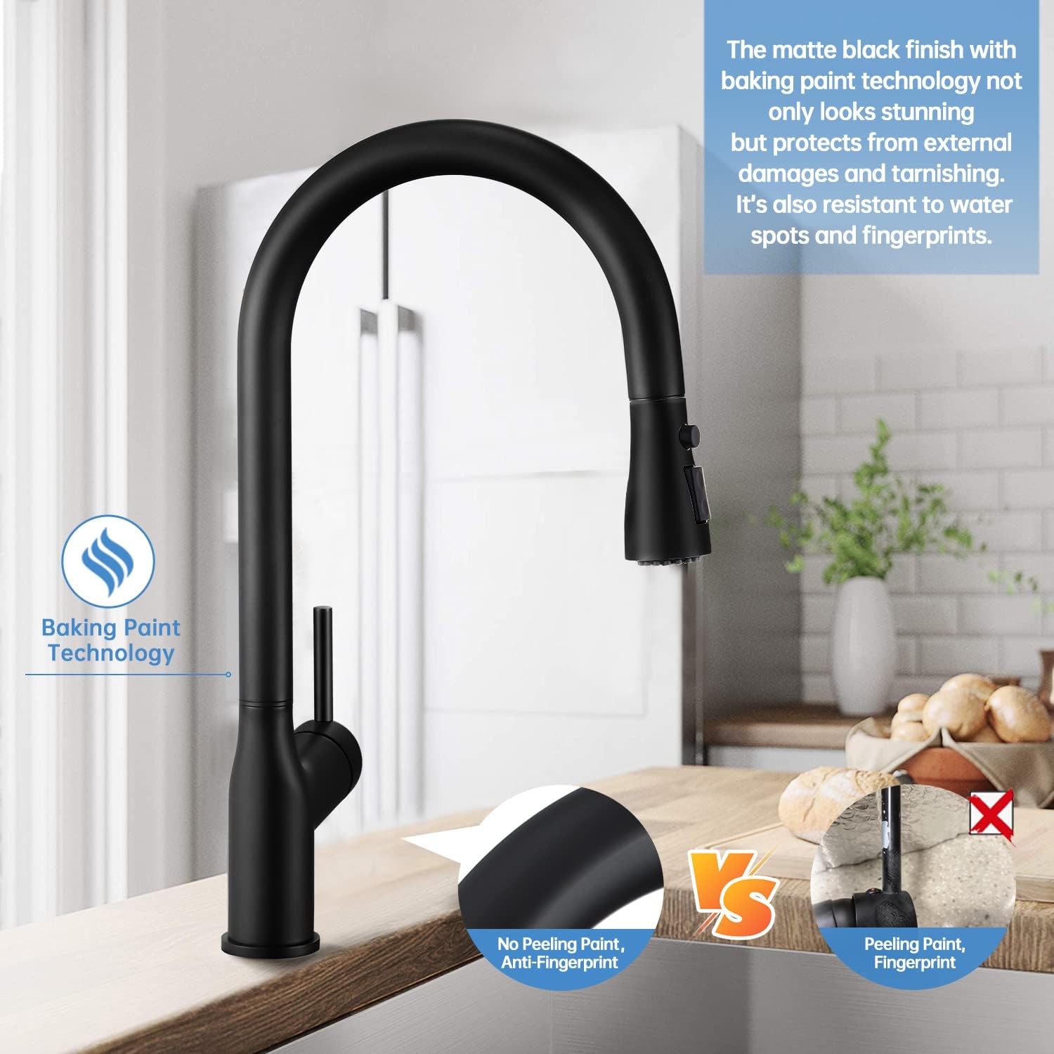 Get Discount Offer Touch On Kitchen Faucet with Deck Plate, ARRISEA Matte Black Brass Kitchen with Three Water Flow Modes Sprayer, Pull Down Smart Faucet Suit for Kitchen Sink, Bar Sink & RV One-Day Sale: Up to 50% Off Touch On Kitchen Faucet with Deck Plate, ARRISEA Matte Black Brass Kitchen with Three Water Flow Modes Sprayer, Pull Down Smart Faucet Suit for Kitchen Sink, Bar Sink & RV