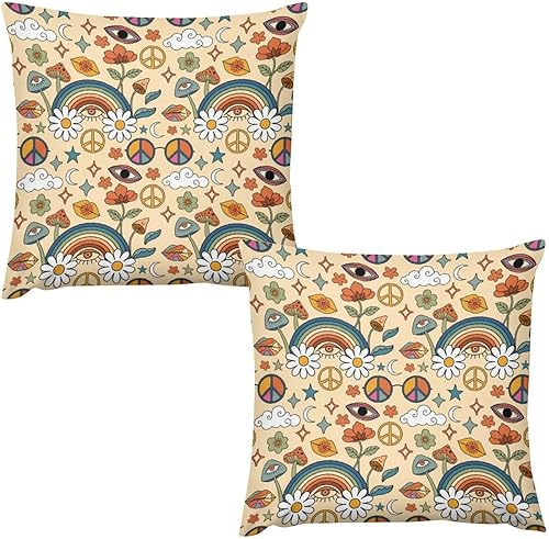 Miniatura 24 de Fundas de almohada retro de mediados de siglo, geométricas abstractas de mediados de siglo, retro, atómicas de los años 50, decoración para sofá,