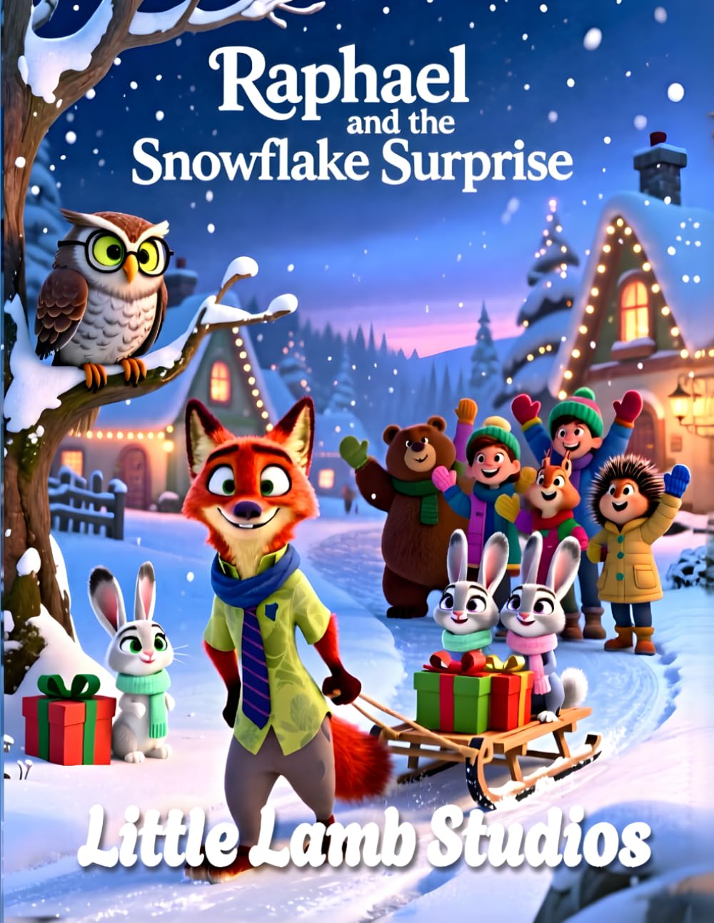 Raphael and the Snowflake Surprise: A Wholesome Christian Children’s Christmas Book About Generosity, Compassion, and the Joy of Giving (Little Lamb Holiday Blessings Series)