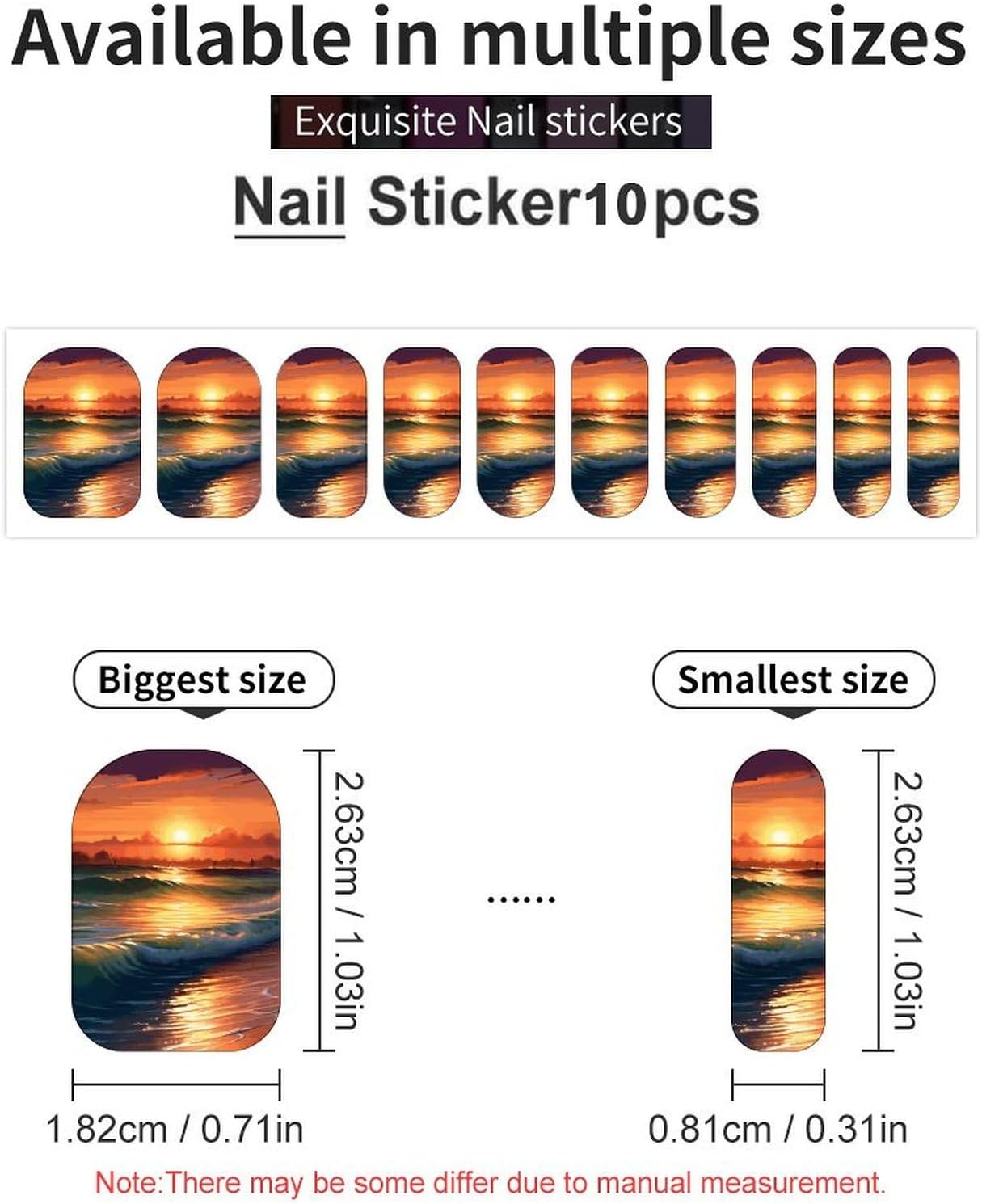 Nail Strips Bundle Full Wrap Long Lasting Nail Polish Strips Easy Application and Removal Salon Quality Self Adhesive Art Stickers for Women Gifts