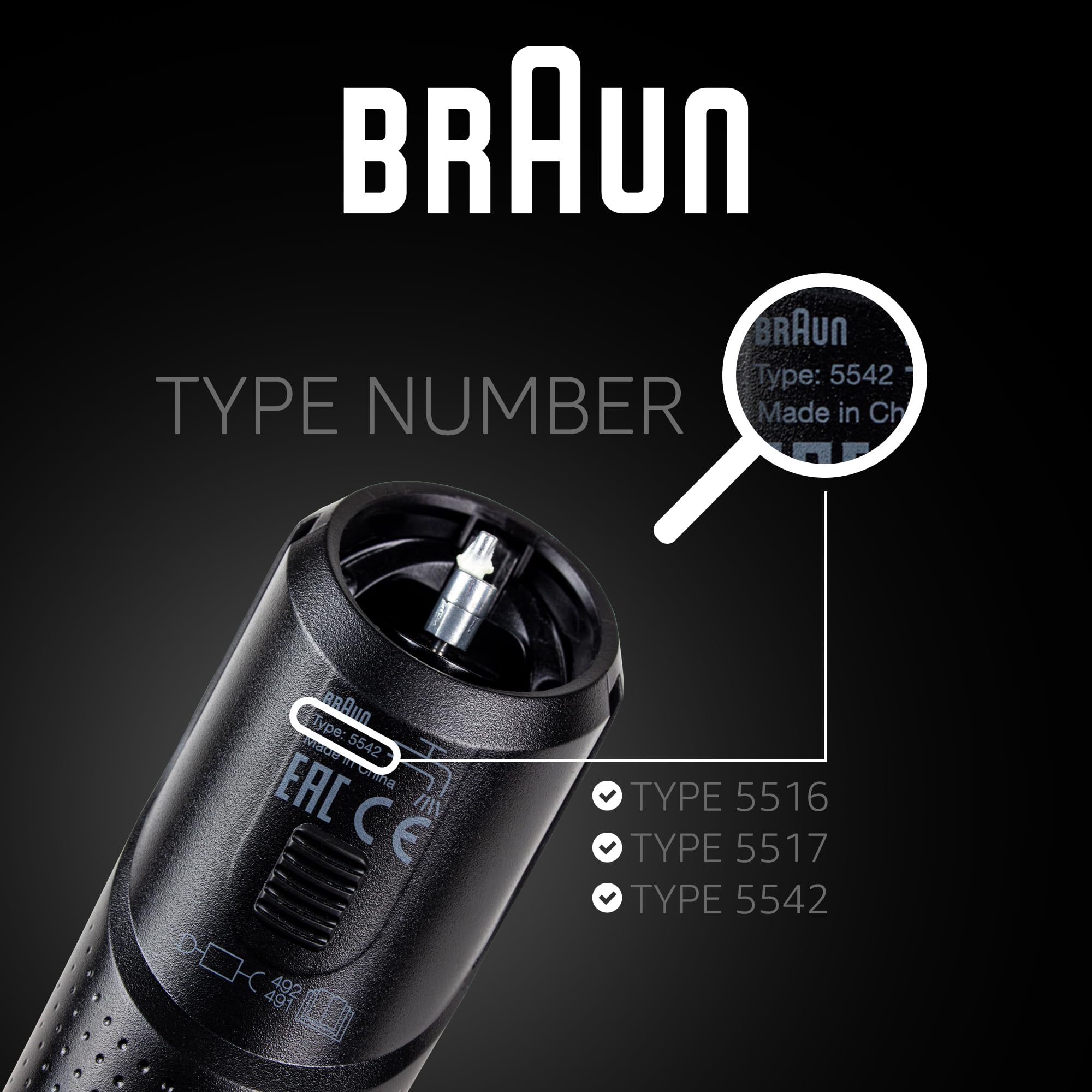 Sabot barbe de precision 2019 pour tondeuse Braun 81695628