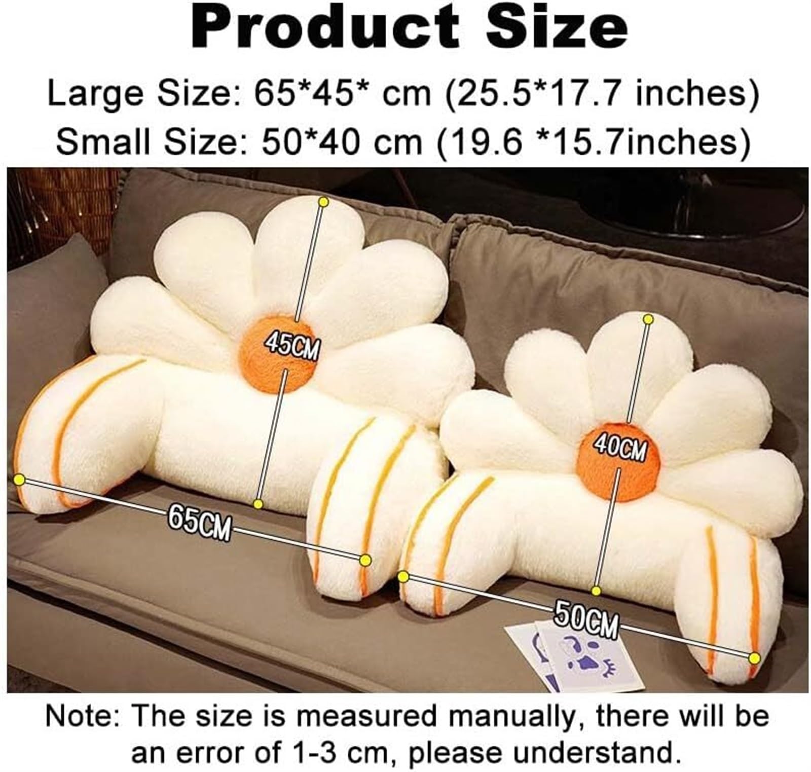 poduszka pod plecy, Oddychająca poduszka lędźwiowa z motywem kreskówkowym, relaksacyjna na krzesło i sofę, podparcie pleców(Grey,45 * 65CM)