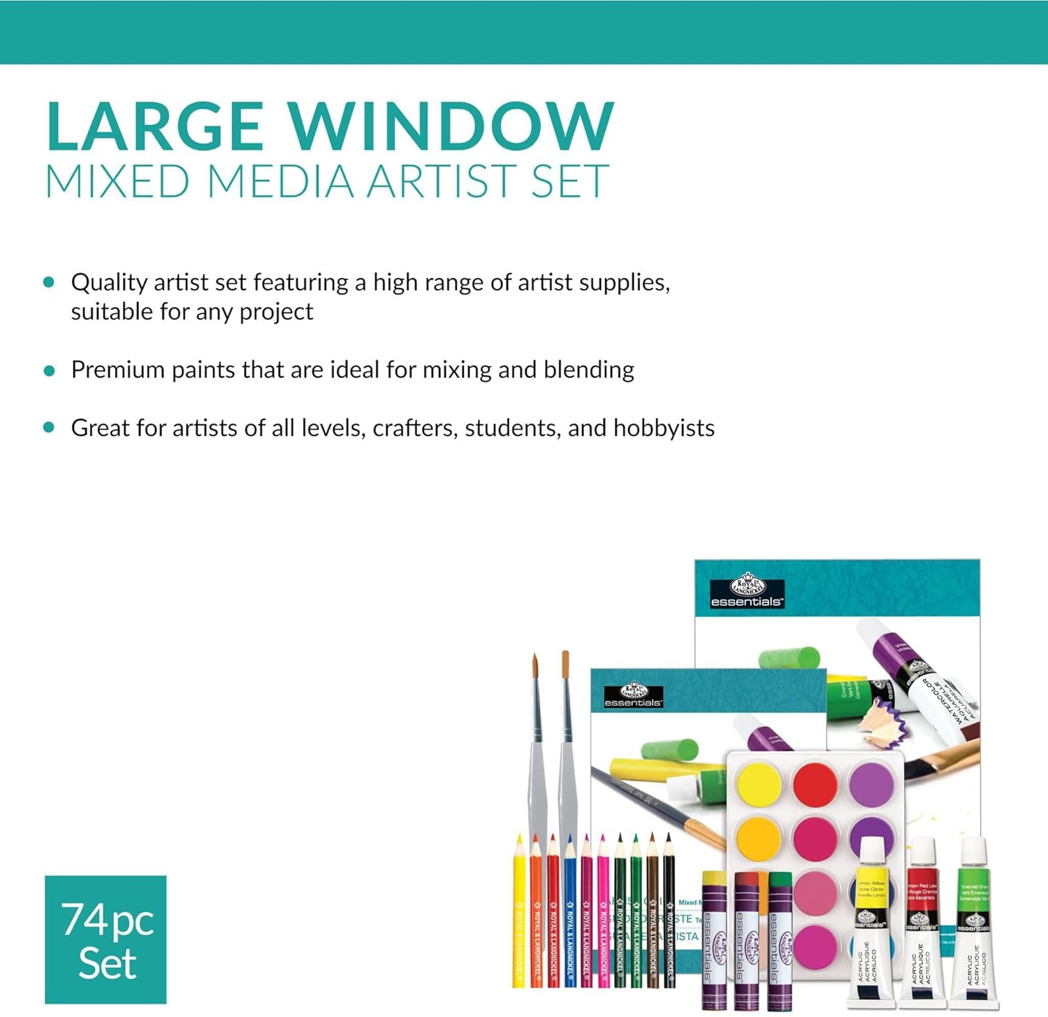 Royal Art Set Metal Case