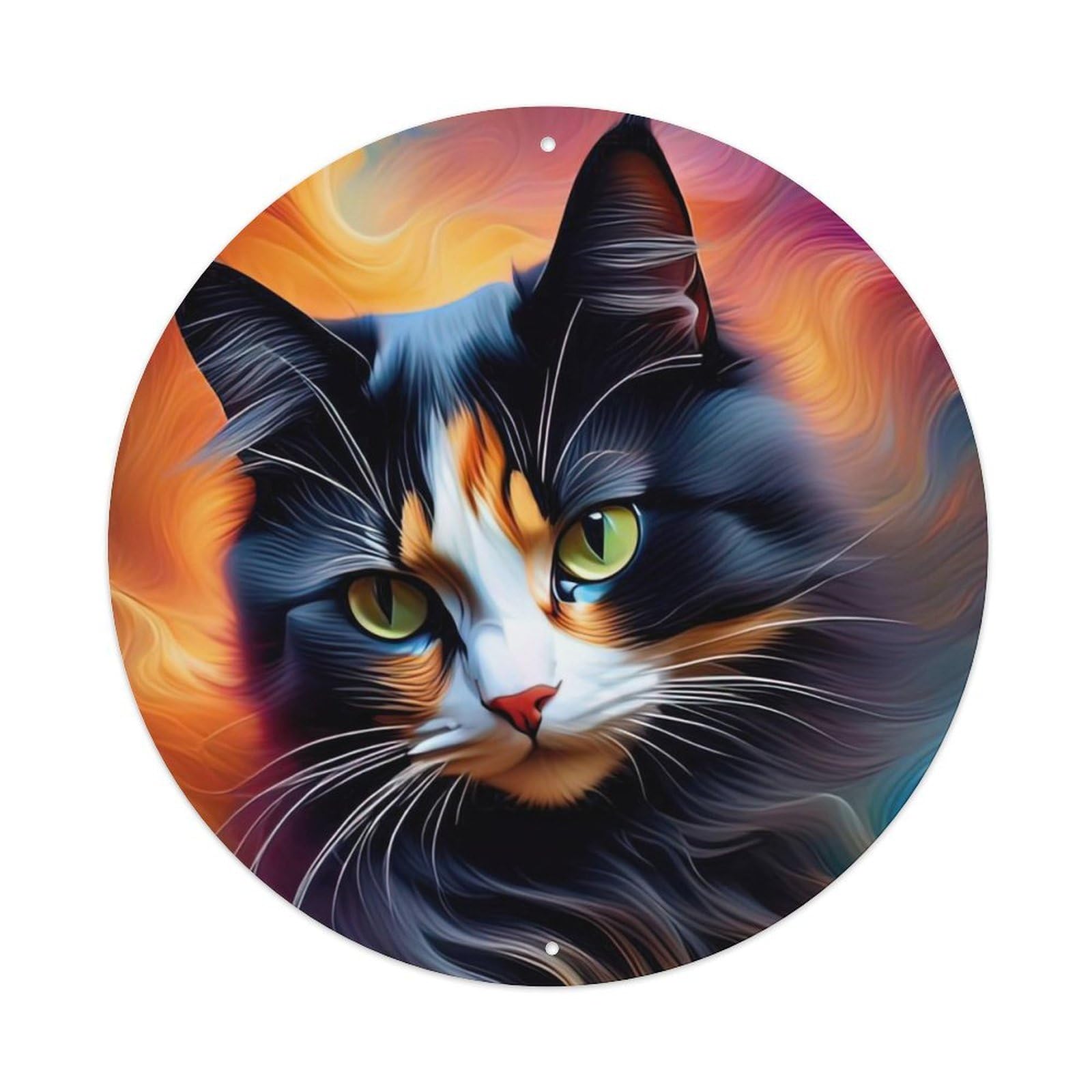 Animal Artwork Cute Kittens Metal Tin Sign