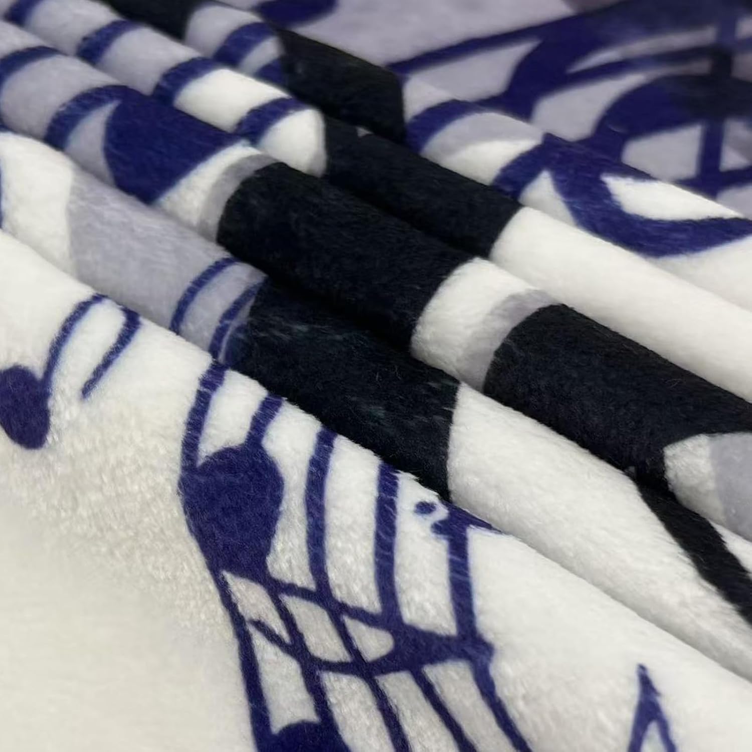 Music Note Gifts for Music Lovers Teachers Students, Music Throw Blanket Appreciate Graduation Gifts Home Room Decor, Flannel Soft Blankets for Bed Couch 50"x60" - Image 2