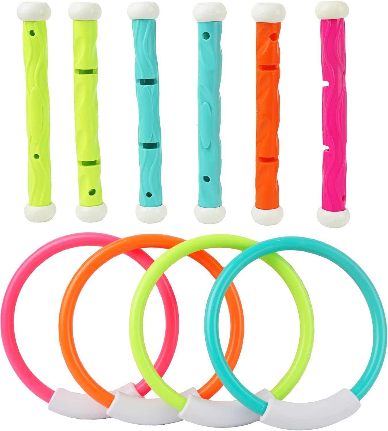 BELLOCHIDDO Pool Diving Toys Underwater Swimming Pool Toys for Kids Ages 48